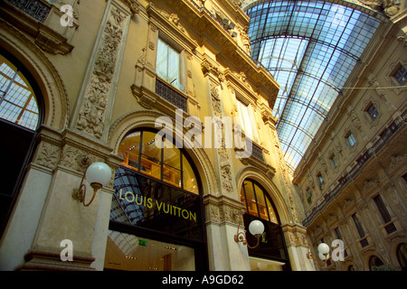 Galleria Vittorio Emanuele II, Mailand, Italien Stockfoto
