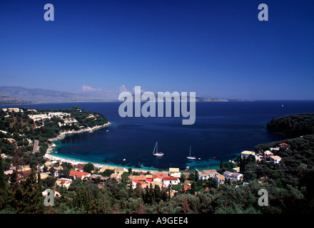 Agni, Korfu, Griechenland Stockfoto