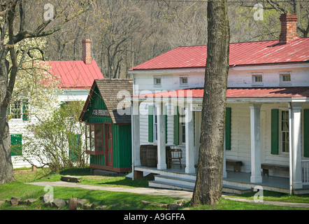 Historic Richmond Town, Staten Island, New York, USA Stockfoto