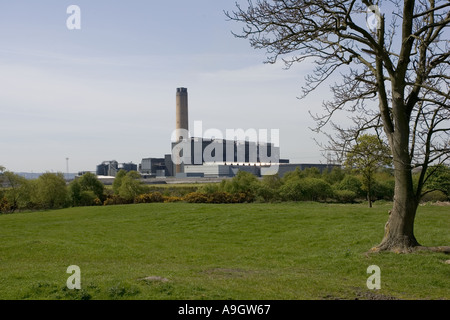 Longannet Kohle befeuerten Kraftwerk Firth of Forth-Schottland Stockfoto