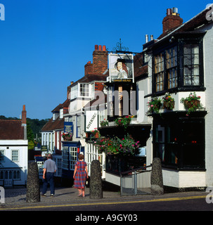 Kai Hill an der Lymington Hampshire in England Stockfoto