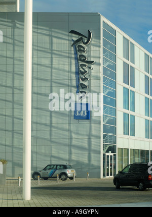 Das Radisson SAS Hotel am Flughafen Stansted Stockfoto