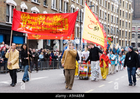 Chinesische Neujahrsparade in Zentral-London Stockfoto