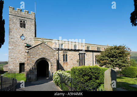 St. Andreas Kirche, Dent, Dentdale, Yorkshire Dales National Park, North Yorkshire, England, UK Stockfoto