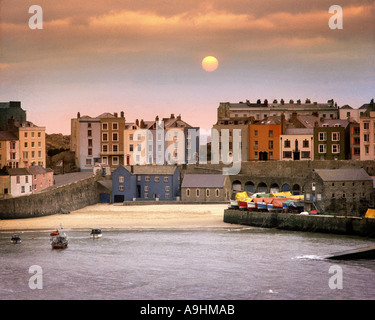 GB - WALES: Tenby Harbour, Pembrokeshire Stockfoto