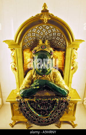 Olmeken Nische Figur, Schatzkammer der Residenz, München, Bayern, Deutschland Stockfoto