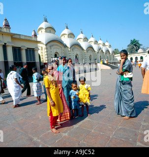 Kolkata, Indien Dakshineshwar Kali Tempel Stockfoto