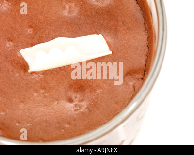 Mousse Au Chocolat Stockfoto