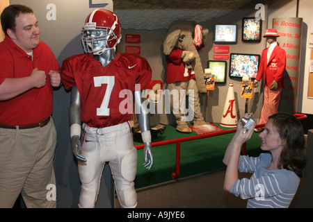 Tuscaloosa Alabama, Paul W. Bryant Museum, Geschichte, Bear Bryant, Trainer, University of Alabama College Football, Sport, Sportler, Besucher, Besucher reisen