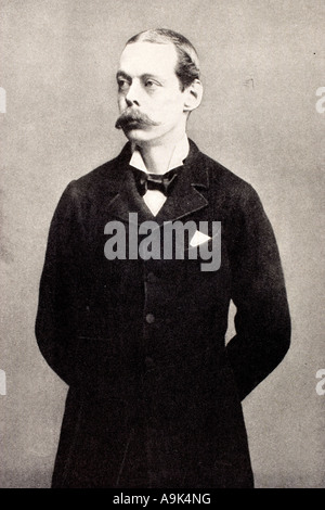 Lord Randolph Henry Spencer Churchill, 1849 -1895. Britischer Staatsmann. Vater von Sir Winston Churchill. Stockfoto