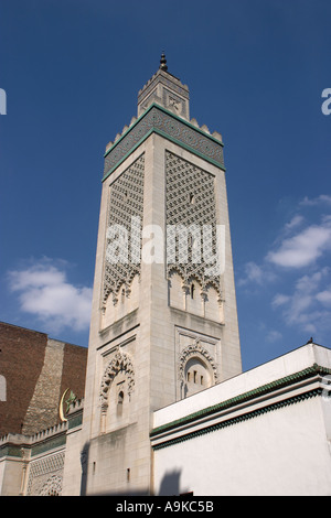 Mosquee de Paris Frankreich (größte Moschee in Frankreich) Stockfoto