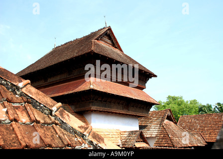 Padmanafapuram Holz- Palace thakkala Kerala Tamil Nadu Stockfoto