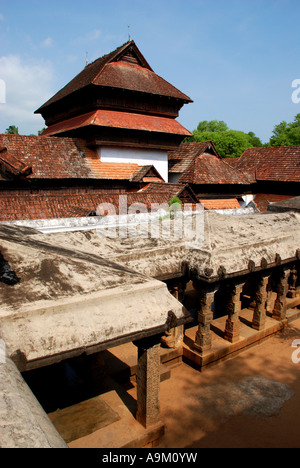 Padmanafapuram Holz- Palace thakkala Kerala Tamil Nadu Stockfoto