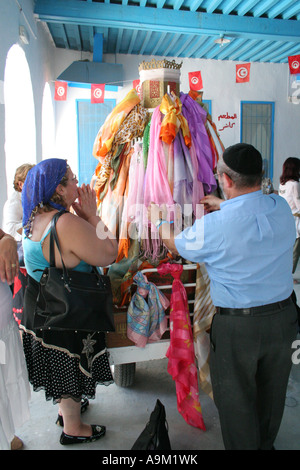 Feiert das Lag B'Omer-Festival in La Griba Synagoge Stockfoto