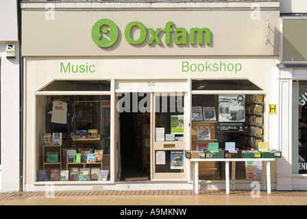 Oxfam-Charity-Shop Shopping High street Stockfoto