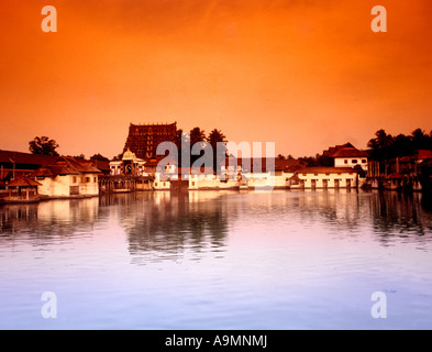 PADMANABHA SWAMY TEMPEL TRIVANDRUM KERALA Stockfoto