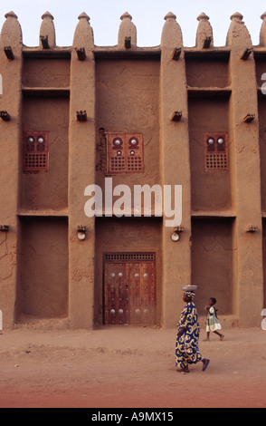 Lehmarchitektur - Bandiagara MALI Stockfoto