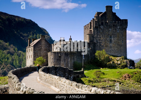 Eilean Donan Castle, Schottland Highland Region. Stockfoto