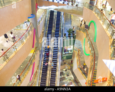 China Hong Kong Langham Place Shopping mall Stockfoto