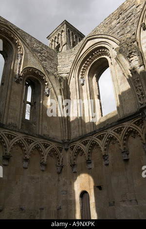 Glastonbury Abbey Somerset Stockfoto