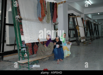 Teppich-Schulkinder, Ägypten Stockfoto