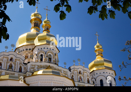 Kirche in Kievo-Pecherskaya Lawra Kiewer Höhlenkloster Lawra Höhle Kloster in Kiew Ukraine Stockfoto