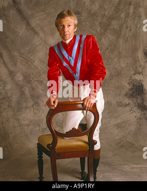 Lester Piggott-Studio-session Stockfoto