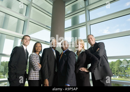 Porträt des Führungsteams Stockfoto