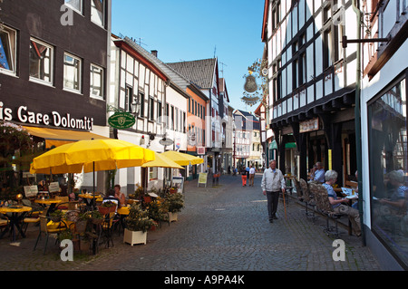 Straßenszene Bad Munstereifel, Deutschland, Europa Stockfoto