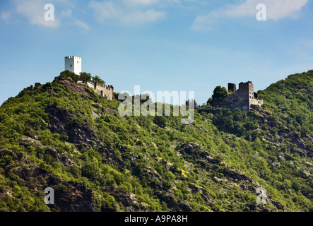 Burg Sterrenberg und Liebenstein, Rheinland, Deutschland, Europa Stockfoto