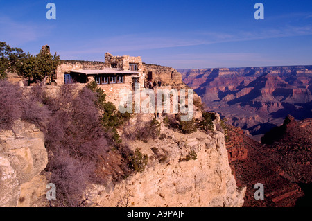 Lookout Studio auf der South Rim in Grand-Canyon-Nationalpark im US-Bundesstaat Arizona USA Stockfoto