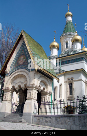 Russland Russische orthodoxe Kirche Sofia Bulgarien Stockfoto