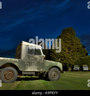 Sehr original und unrestauriert 1950 s Land Rover Serie 1 86 Zoll SWB LKW Fahrerhaus 2 Liter Benzin. Stockfoto