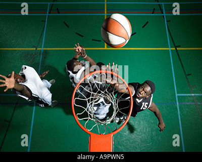 Basketball-Spieler Stockfoto