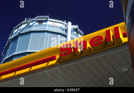 Shell-Tankstelle In London England UK Stockfoto