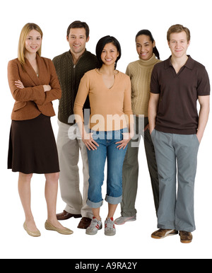 Multi ethnischen Freundeskreis Stockfoto