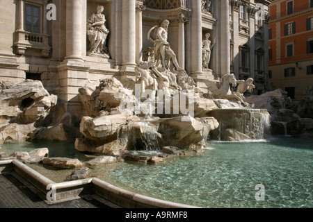 Trevi-Brunnen, Rom, Italien. Stockfoto