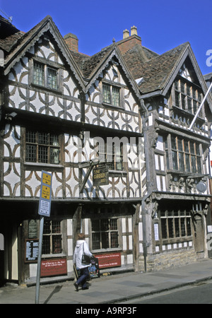 Harvard Haus Stratford-upon-Avon England uk Großbritannien Stockfoto