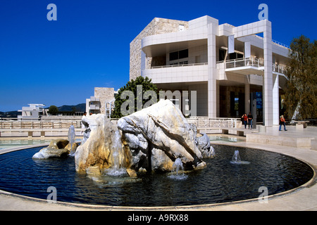 DAS GETTY CENTER LOS ANGELES KALIFORNIEN Stockfoto