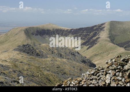 Mynydd Tal-y-Mignedd von Moel Hebog in Snowdonia Stockfoto