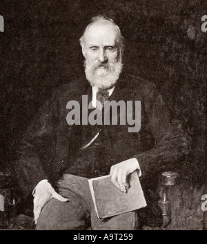 William Thomson, 1. Baron Kelvin, 1824 - 1907. Belfast mathematische Physiker und Ingenieur geboren. Stockfoto