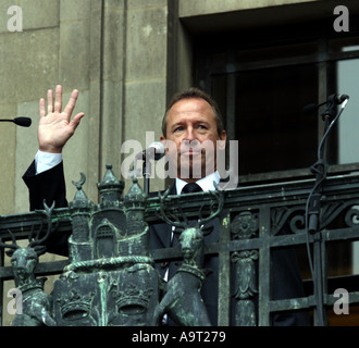 John Mcgovern Hommage an Brian Clough OBE hosted by Stadtrat Nottingham und Derby Stadtrat in Nottingham s Markt Stockfoto