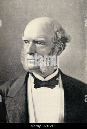 Thomas Hughes, 1822 - 1896. Englisch Rechtsanwalt, Richter, Politiker und Autor. Stockfoto