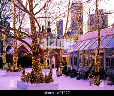 USA New York Central Park Tavern on the Green Stockfoto