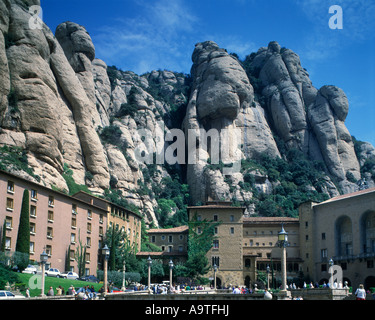 SANTA MARIA DE MONTSERRAT KLOSTER DE PEDRALBES BARCELONA KATALONIEN SPANIEN Stockfoto
