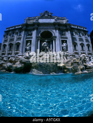 TREVI BRUNNEN ROM ITALIEN Stockfoto