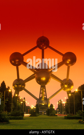 ATOMIUM BRÜSSEL BELGIEN Stockfoto