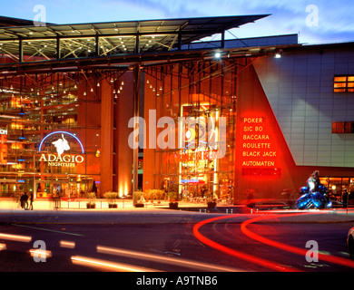 Berlin Potsdamer Platz Marlene Dietrich Platz Gambling Casino Musiktheater Stockfoto