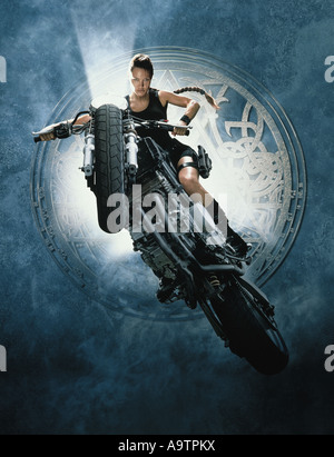 LARA CROFT: TOMB RAIDER - 2001 Paramount Film mit Angelina Jolie als Lara Croft Stockfoto