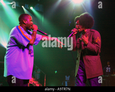 OUTKAST - US rap-Gruppe im Juli 2002 Stockfoto